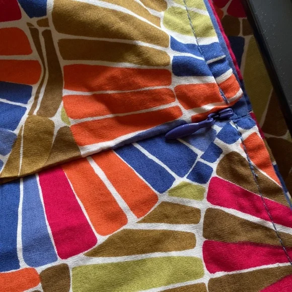 Talbots Size 14 multi colored skirt. - Picture 4 of 8